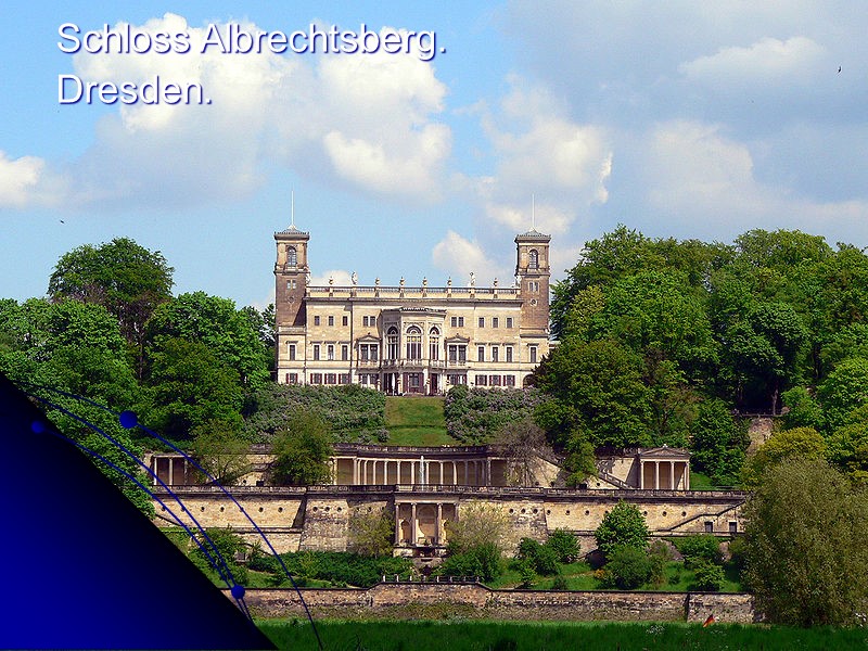 Schloss Albrechtsberg.    Dresden.